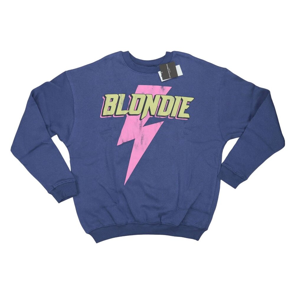 Grayson Threads Juniors Blondie Graphic Print Fleece Women's Sweatshirt S NWT